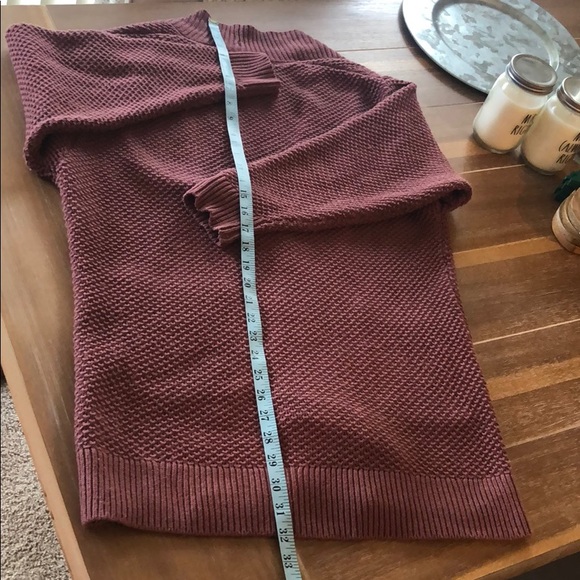 Express mauve pink knit sweater cardigan sz XS - Picture 4 of 6